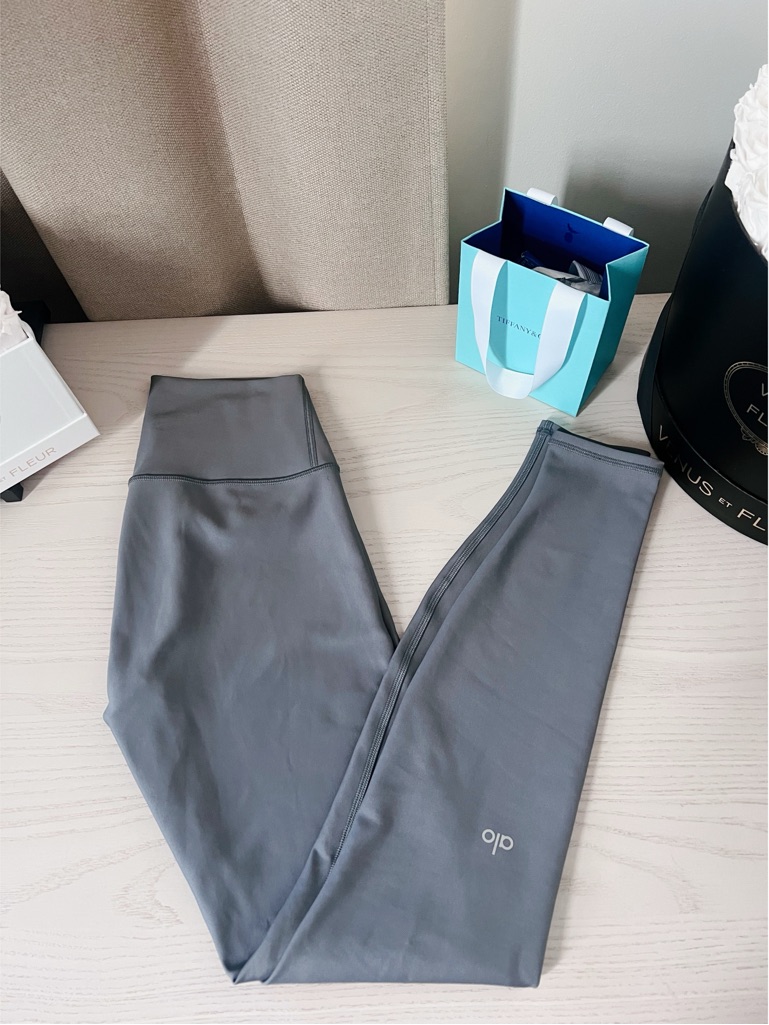 Alo Airlift Winter Warm Leggings Steel Grey